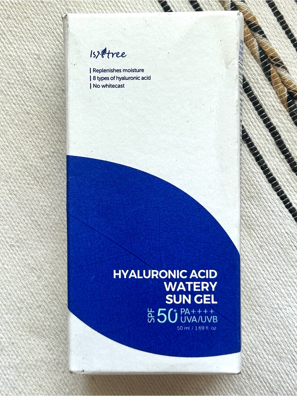 Isntree Hyaluronic Acid Watery Sun Gel SPF 50+ PA++++ 50ml K-Beauty Sunscreen